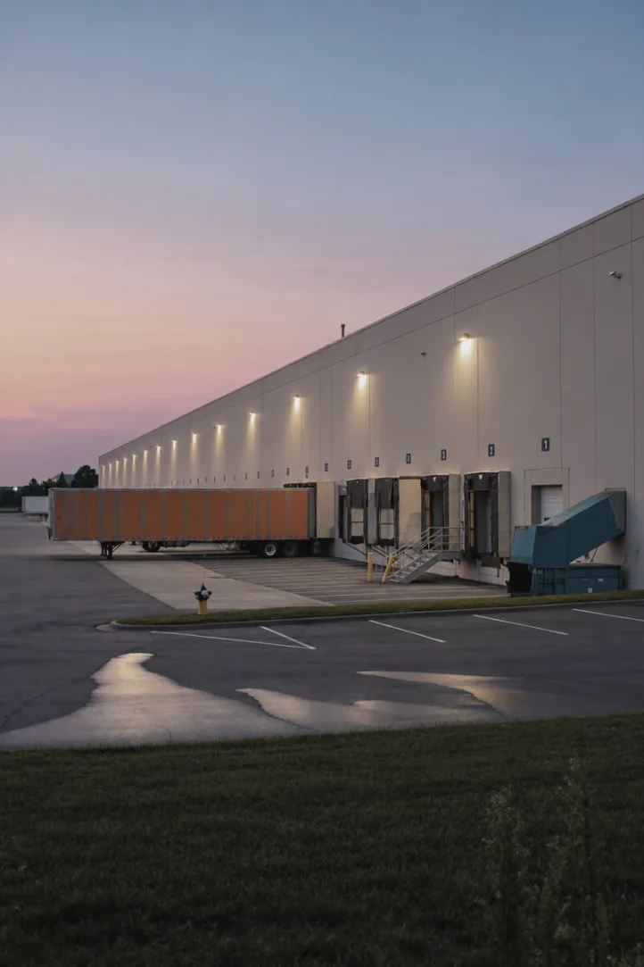 Floodlights and Canopy by Elevage Lighting Group